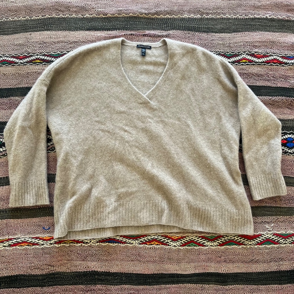 Eileen Fisher Oversize Cashmere Sweater